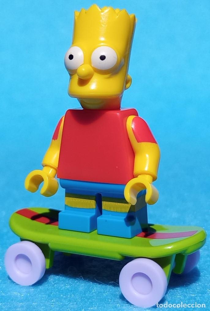 Figuras y mu&ntilde;ecos Pressing Catch: Bart Simpson (Os Simpsons) Lego compat&iacute;vel minifigura - Foto 1