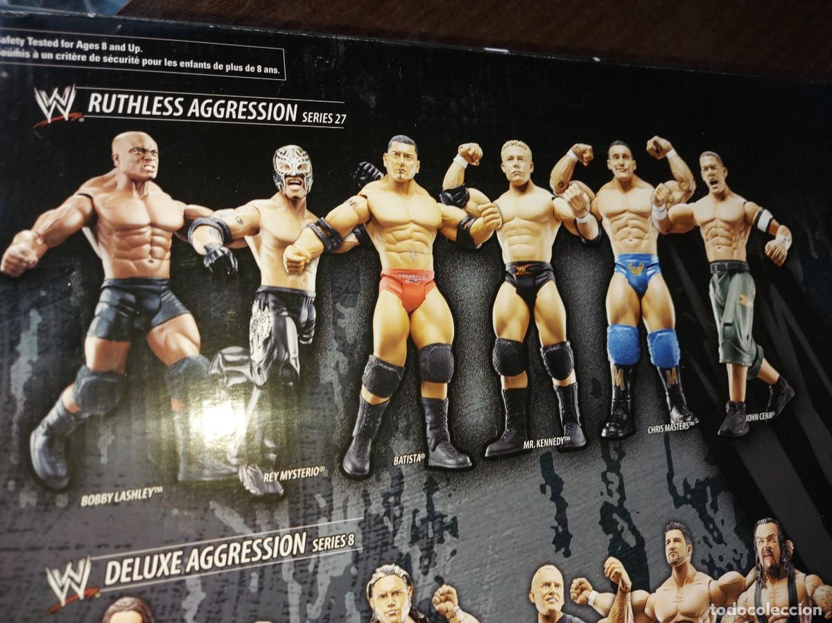 Figuras y mu&ntilde;ecos Pressing Catch: WWF - LUCHADORES, RING Y CINTURON - Foto 8