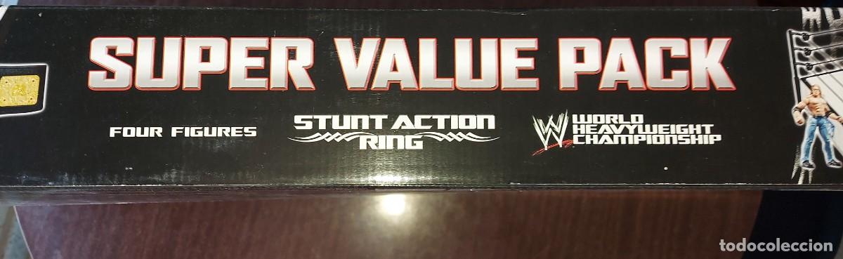Figuras y mu&ntilde;ecos Pressing Catch: WWF - LUCHADORES, RING Y CINTURON - Foto 9