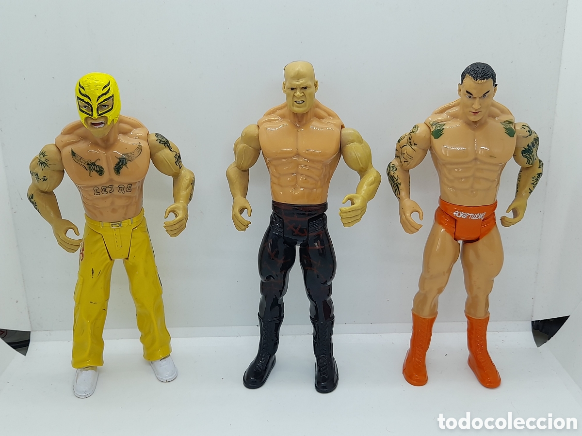 Figuras y mu&ntilde;ecos Pressing Catch: LOTE DE FIGURAS PRESSING CATCH WWE. BOOTLEG. - Foto 2