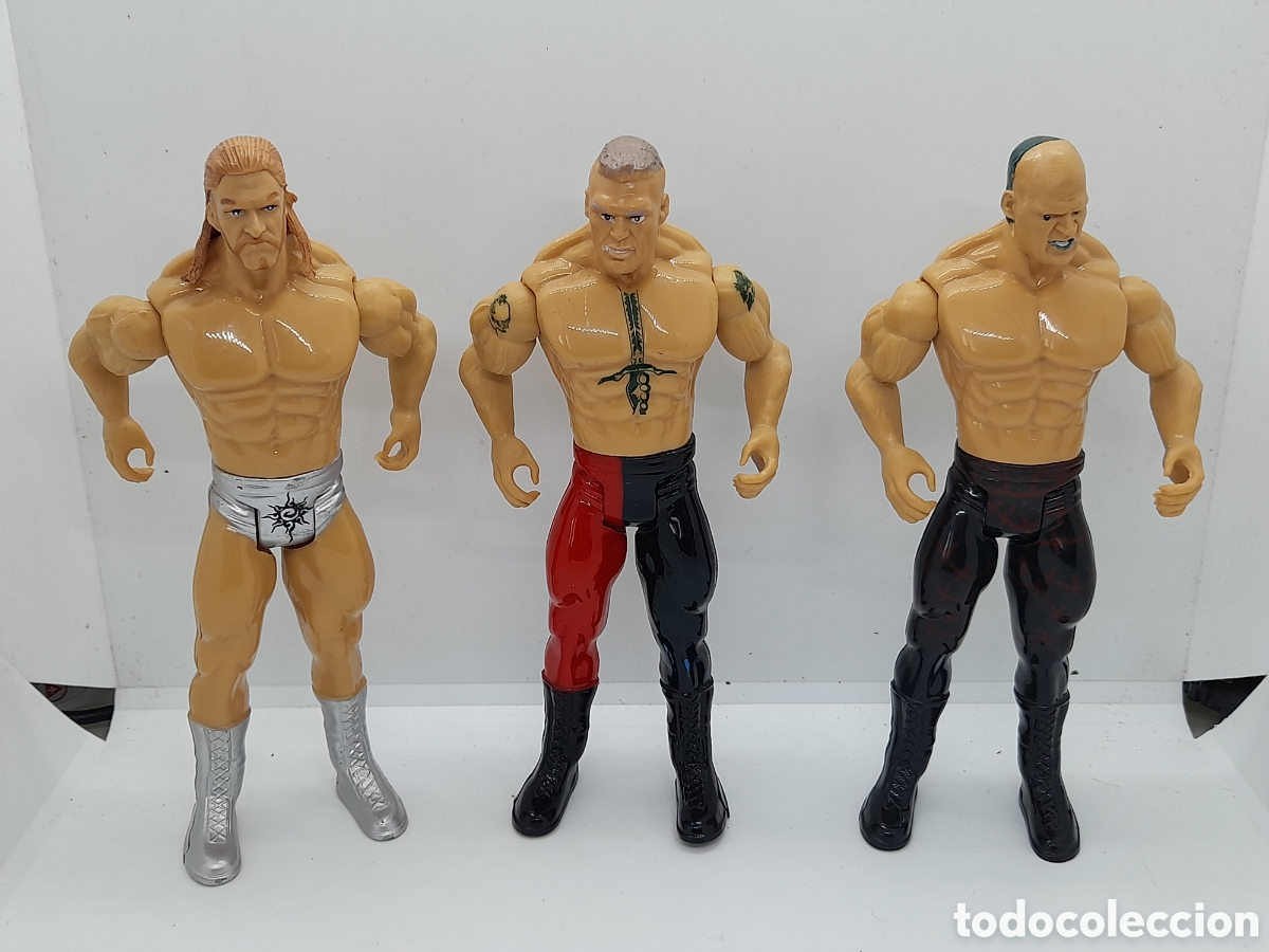 Figuras y mu&ntilde;ecos Pressing Catch: LOTE DE FIGURAS PRESSING CATCH WWE. BOOTLEG. - Foto 3