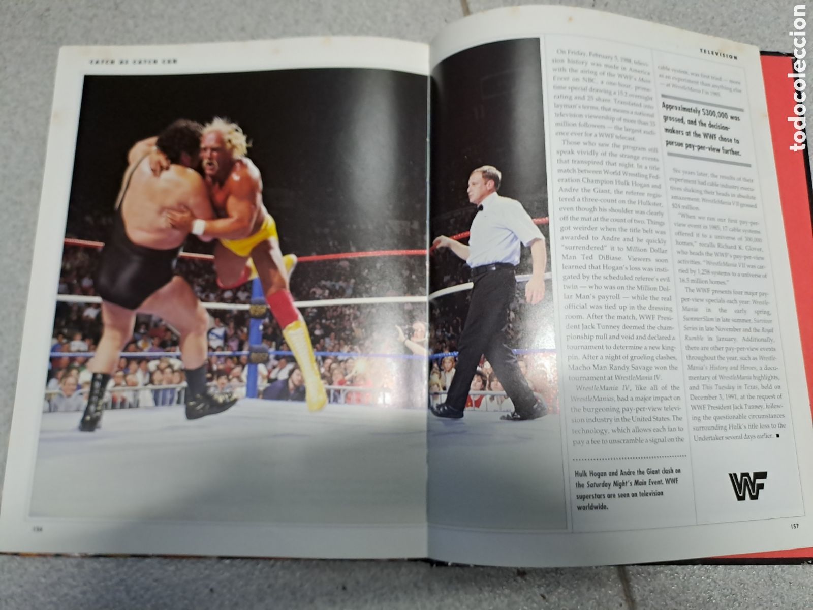 Figuras y mu&ntilde;ecos Pressing Catch: Lote WWF 19 mu&ntilde;ecos y libro - Foto 6