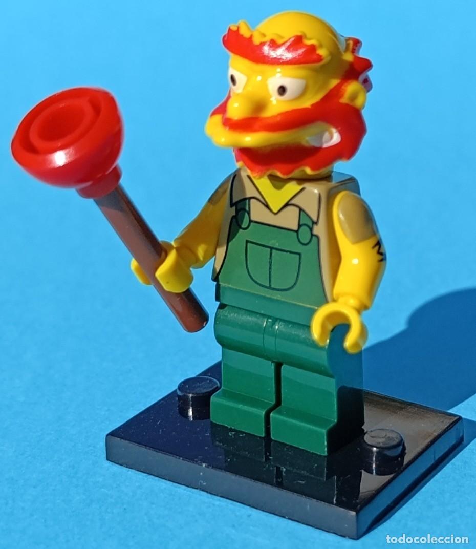 Figuras y mu&ntilde;ecos Pressing Catch: Groundskeeper Willie (Os Simpsons) Lego compat&iacute;vel minifiguras - Foto 1