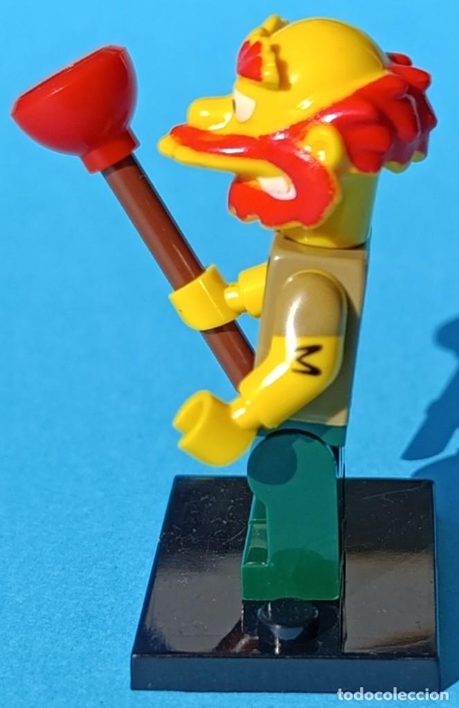 Figuras y mu&ntilde;ecos Pressing Catch: Groundskeeper Willie (Os Simpsons) Lego compat&iacute;vel minifiguras - Foto 3