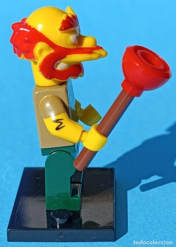Figuras y mu&ntilde;ecos Pressing Catch: Groundskeeper Willie (Os Simpsons) Lego compat&iacute;vel minifiguras - Foto 5