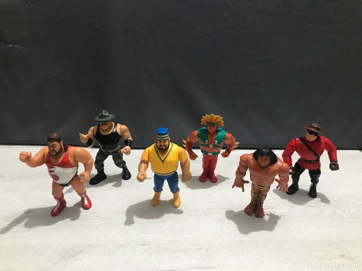 Figuras y mu&ntilde;ecos Pressing Catch: Lote 6 figuras Pressing Catch - Foto 1