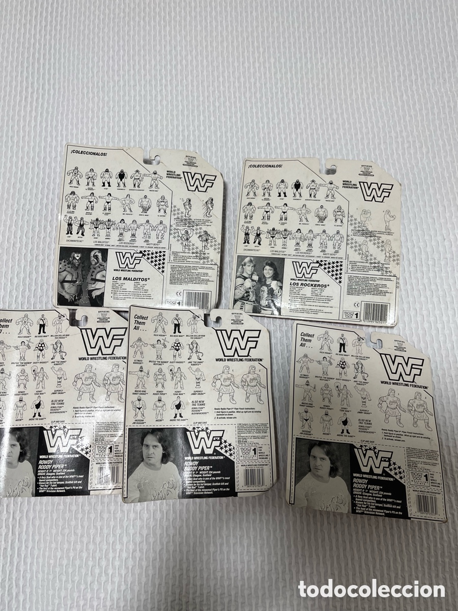 Figuras y mu&ntilde;ecos Pressing Catch: WWF Lote Hasbro Mu&ntilde;ecos - Foto 5