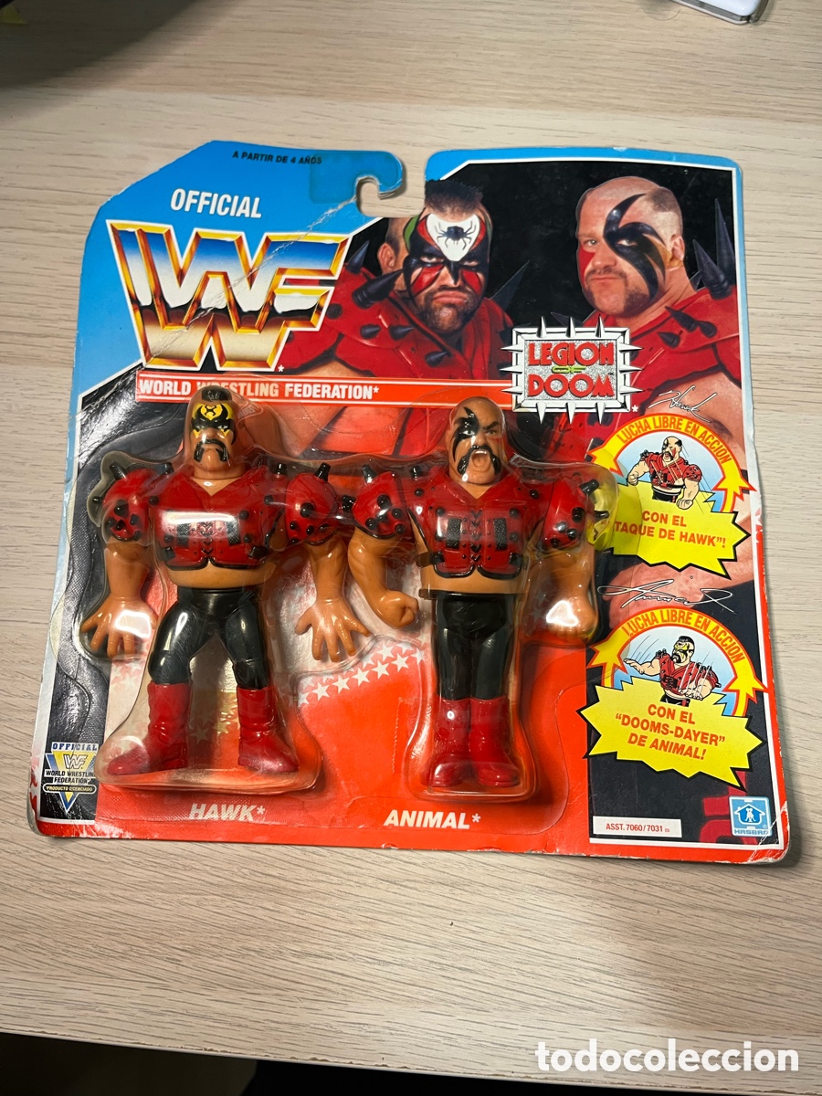 Figuras y mu&ntilde;ecos Pressing Catch: WWF Lote Hasbro Mu&ntilde;ecos - Foto 7