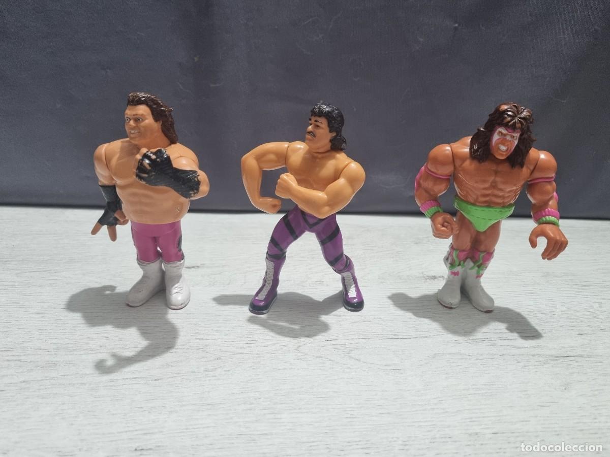 Figuras y mu&ntilde;ecos Pressing Catch: Lote de 3 mu&ntilde;ecos Pressing catch - Foto 1