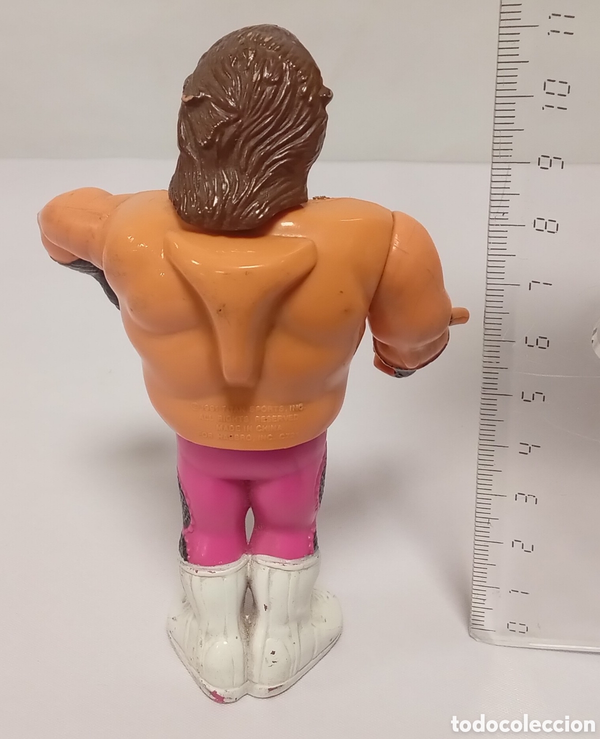 Figuras y mu&ntilde;ecos Pressing Catch: Brutus El Barbero WWE hasbro 1990 - Foto 3