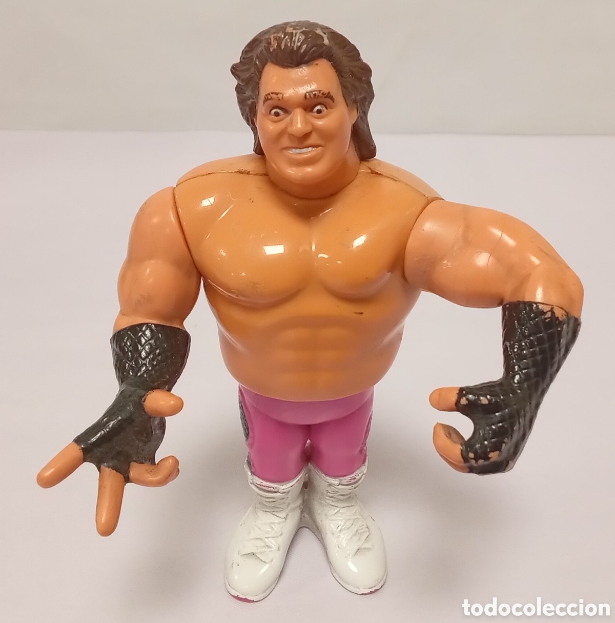 Figuras y mu&ntilde;ecos Pressing Catch: Brutus El Barbero WWE hasbro 1990 - Foto 1