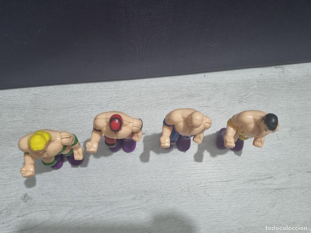 Figuras y mu&ntilde;ecos Pressing Catch: Lote de 4 luchadores tipo pressing catch - Foto 11