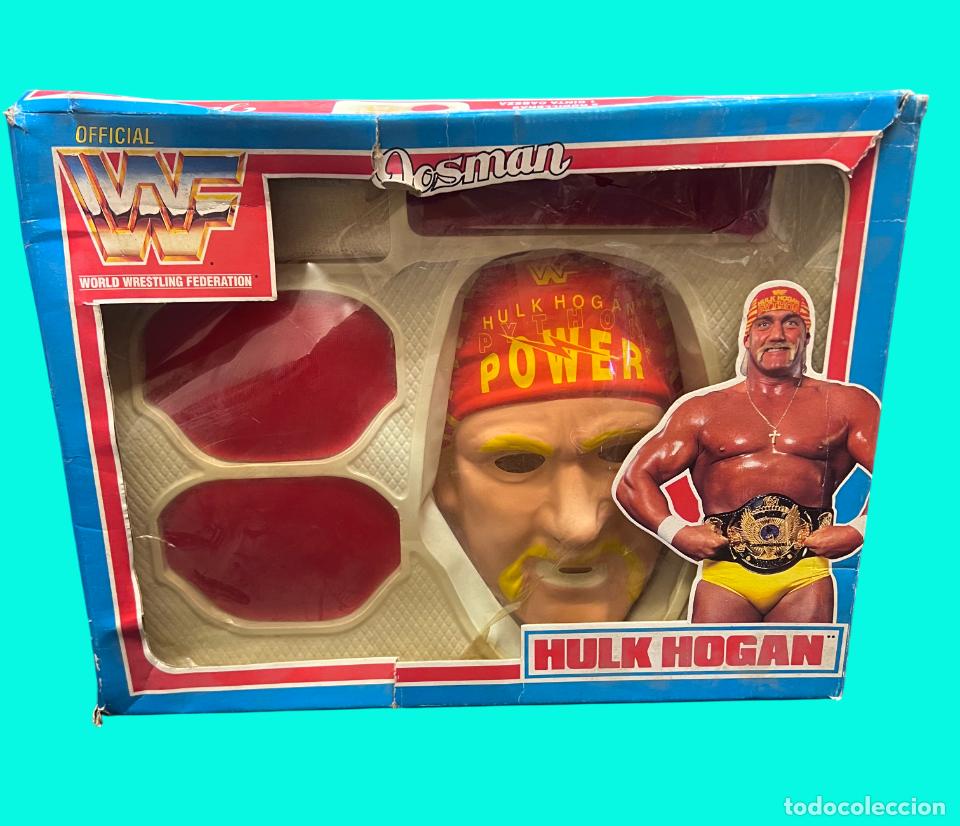 Figuras y mu&ntilde;ecos Pressing Catch: Disfraz Hulk Hogan- WWF de Josman - Foto 1