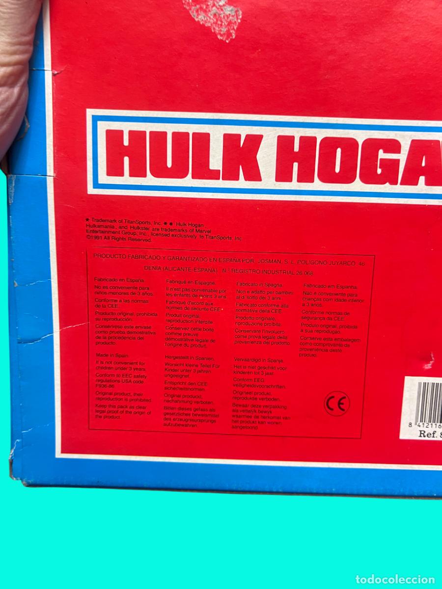 Figuras y mu&ntilde;ecos Pressing Catch: Disfraz Hulk Hogan- WWF de Josman - Foto 7