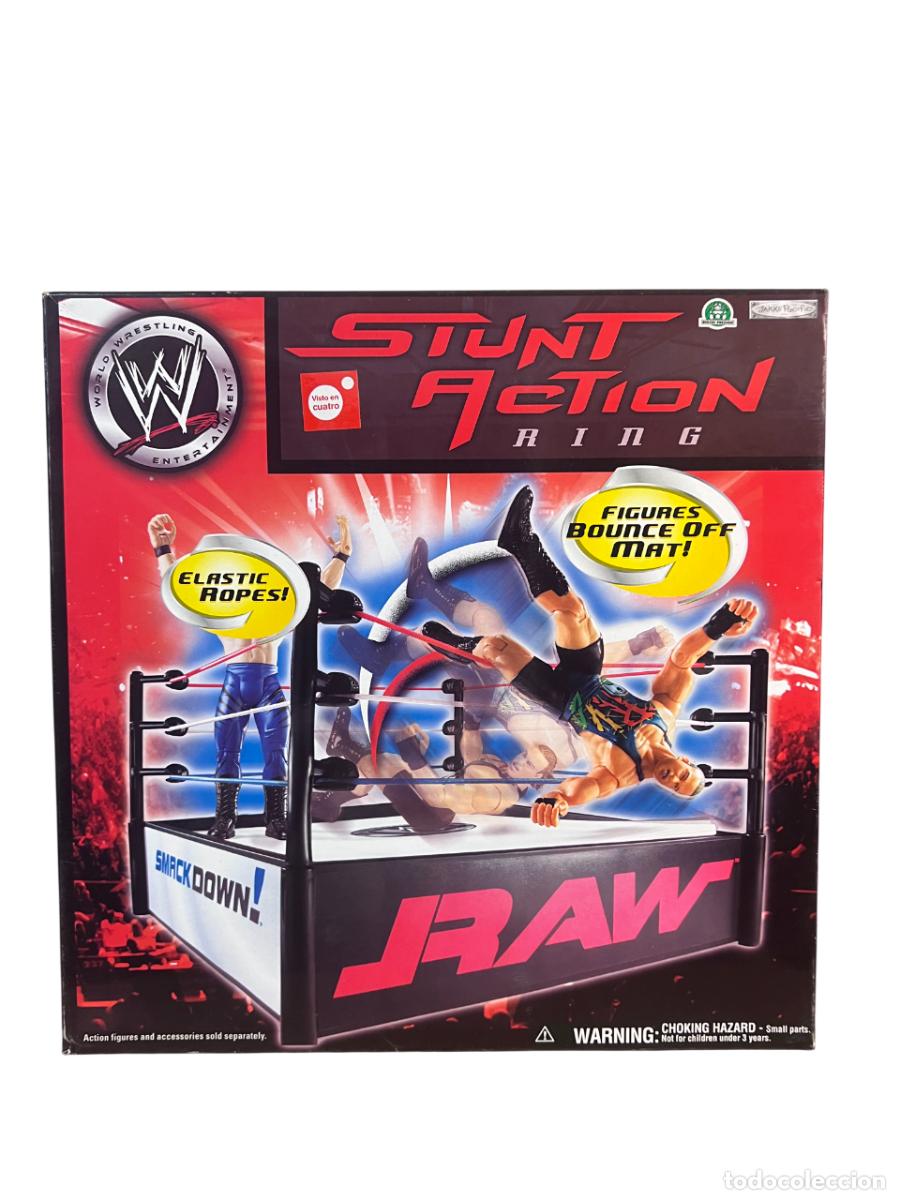 Figuras y mu&ntilde;ecos Pressing Catch: Stunt action Ring WWE de Mattel - Foto 1