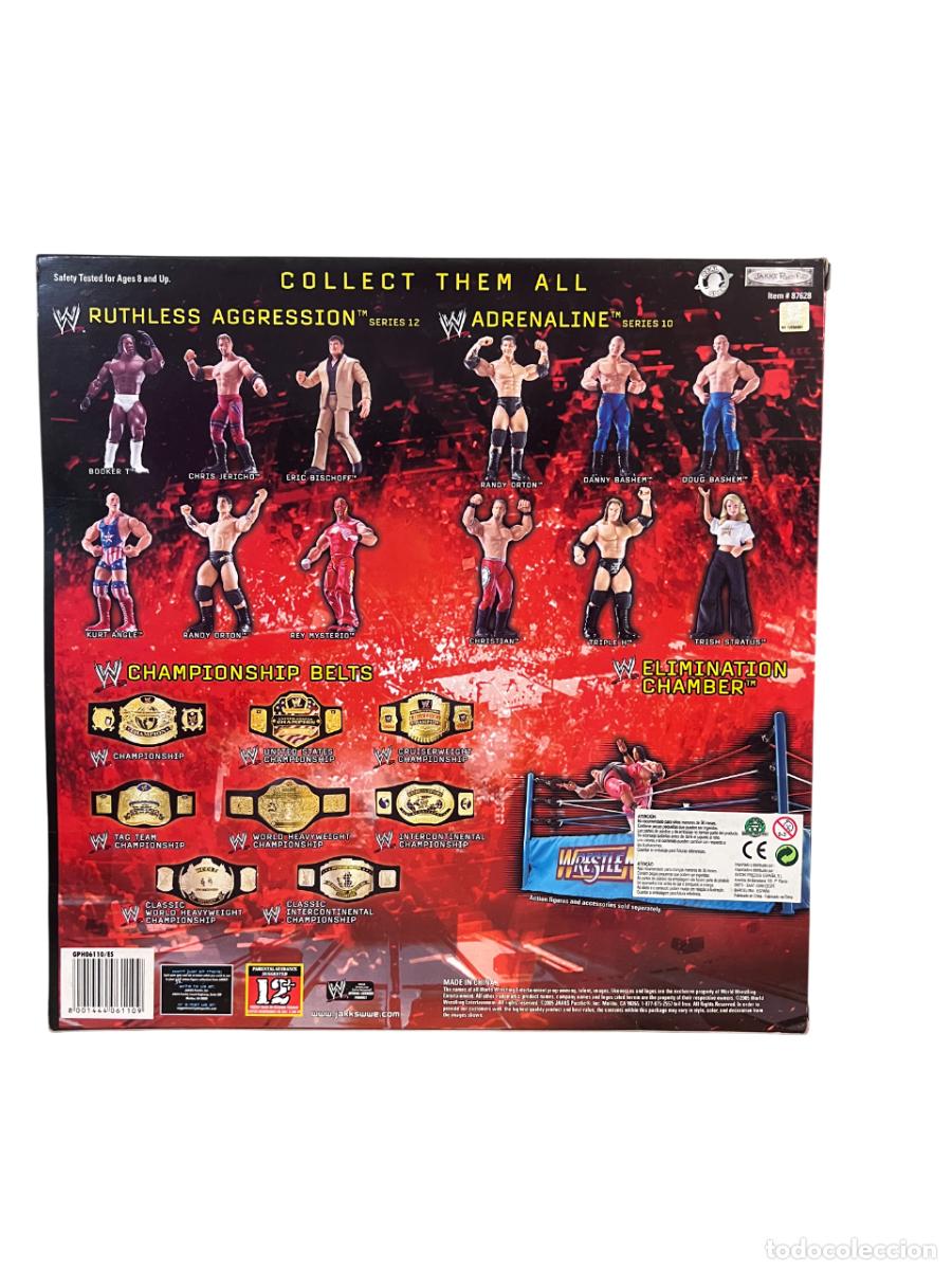 Figuras y mu&ntilde;ecos Pressing Catch: Stunt action Ring WWE de Mattel - Foto 2