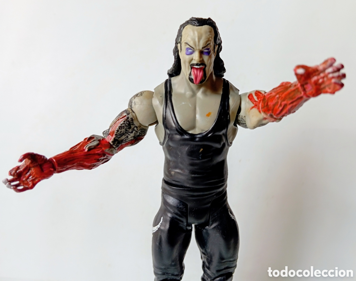 Figuras y mu&ntilde;ecos Pressing Catch: UNDERTAKER ZOMBIE WWE -MATTEL 2011- 18CM - Foto 2