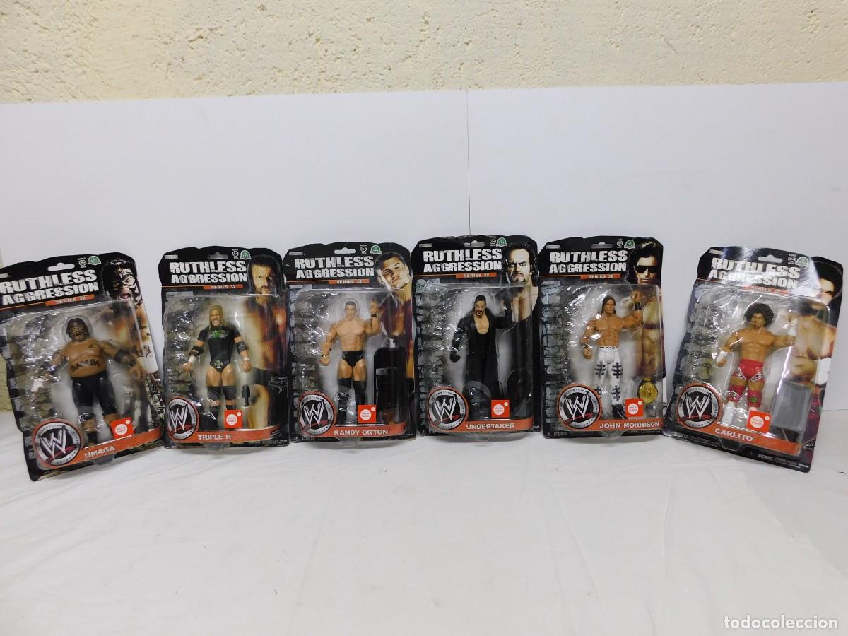 Figuras y mu&ntilde;ecos Pressing Catch: RUTHLESS AGGRESSION - LOTE WWE - Foto 1