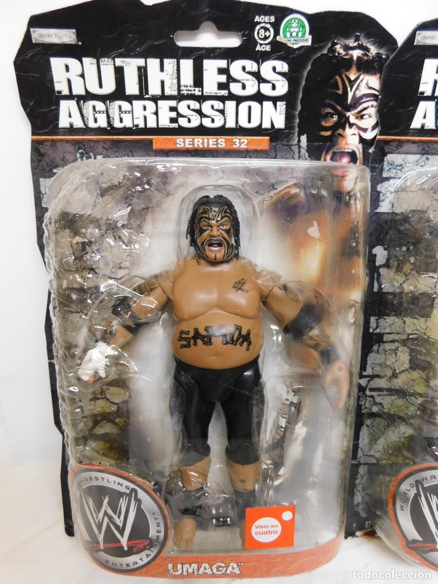 Figuras y mu&ntilde;ecos Pressing Catch: RUTHLESS AGGRESSION - LOTE WWE - Foto 2