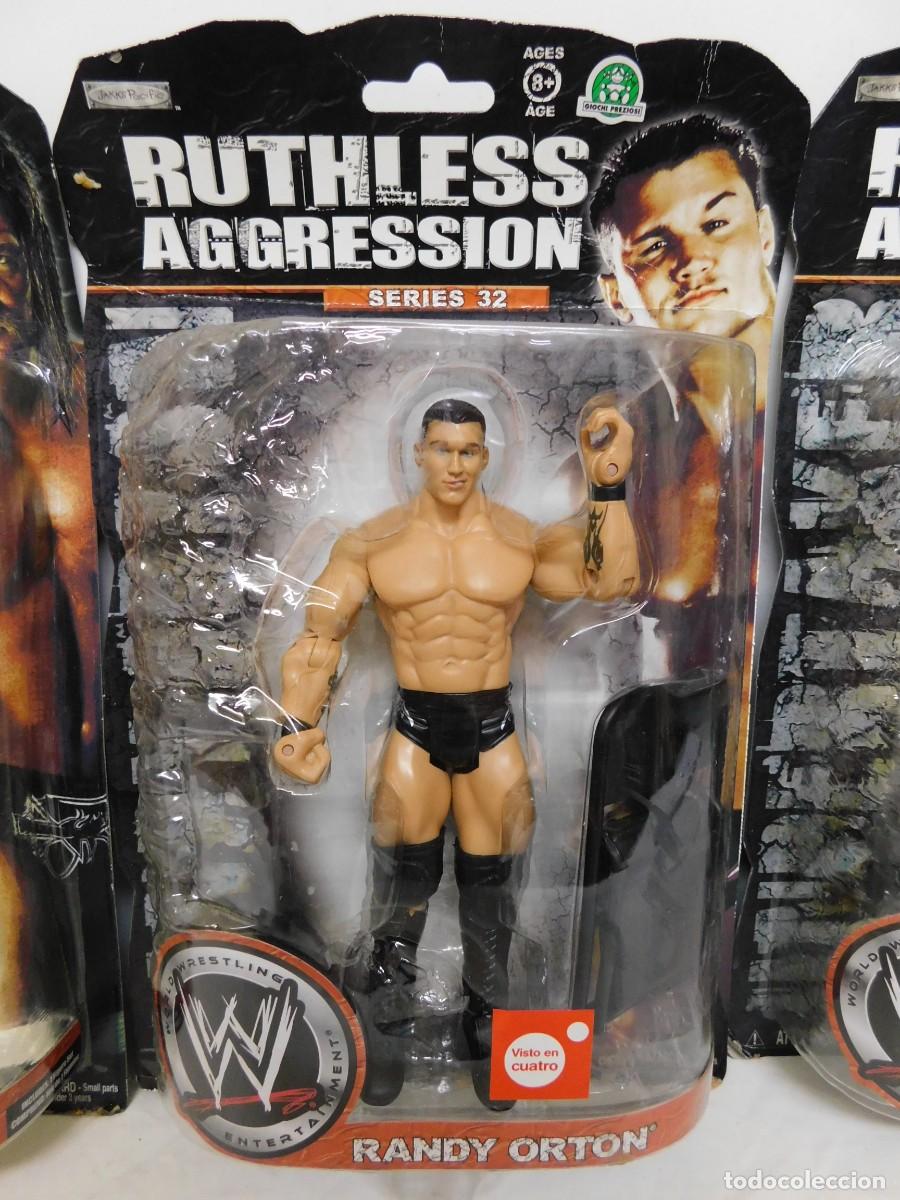 Figuras y mu&ntilde;ecos Pressing Catch: RUTHLESS AGGRESSION - LOTE WWE - Foto 4