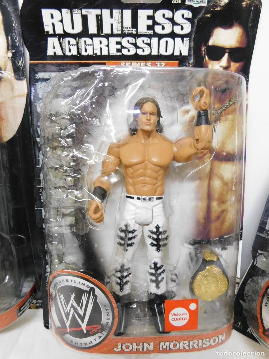 Figuras y mu&ntilde;ecos Pressing Catch: RUTHLESS AGGRESSION - LOTE WWE - Foto 6
