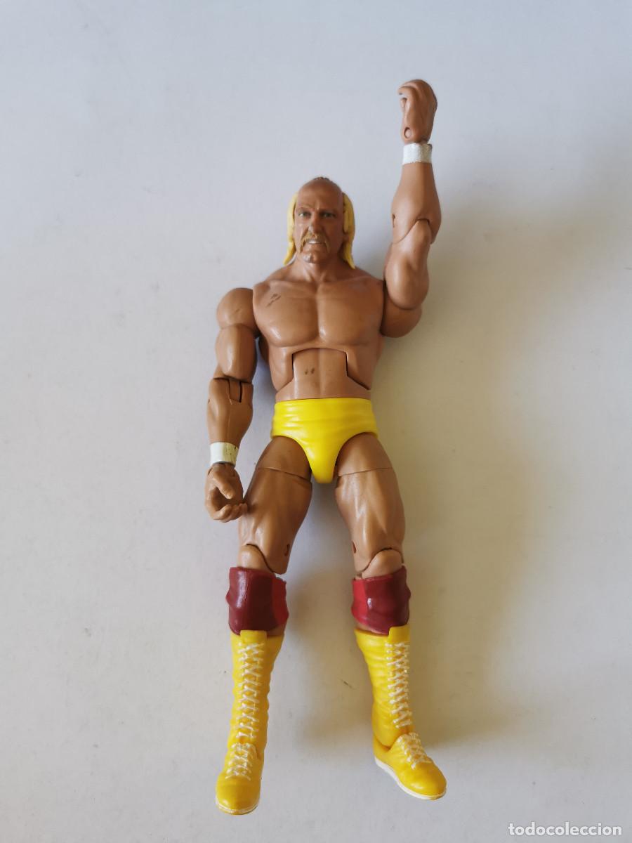 Figuras y Mu&ntilde;ecos Pressing Catch: Hulk Hogan WWE Wresting Mattel Pressing Catch 2011 - Figuras articuladas, Lucha libre. unos 18 cm.