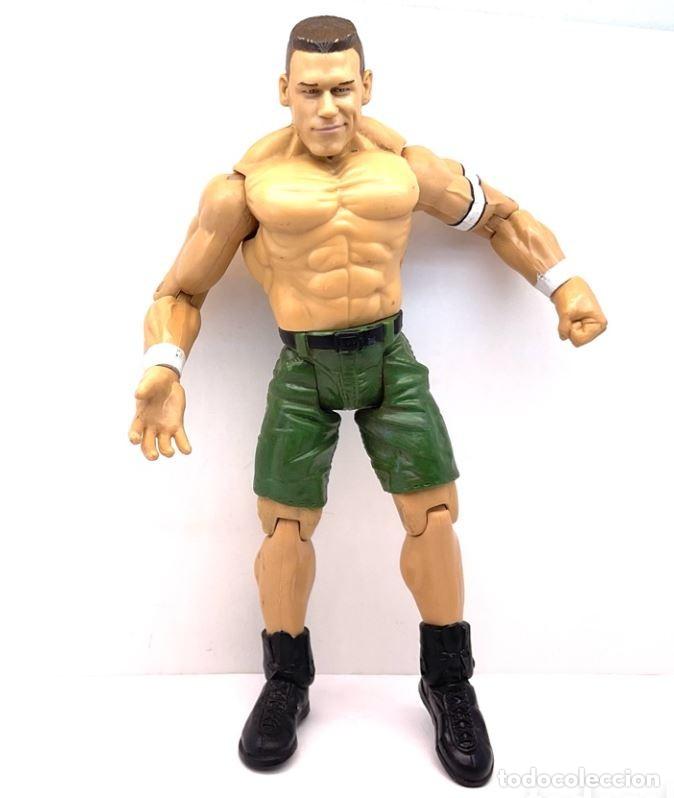 Figuras y Mu&ntilde;ecos Pressing Catch: FIGURA WWE PRESSING CATCH - JOHN CENA. A&Ntilde;O 1999 JAKKS PACIFIC