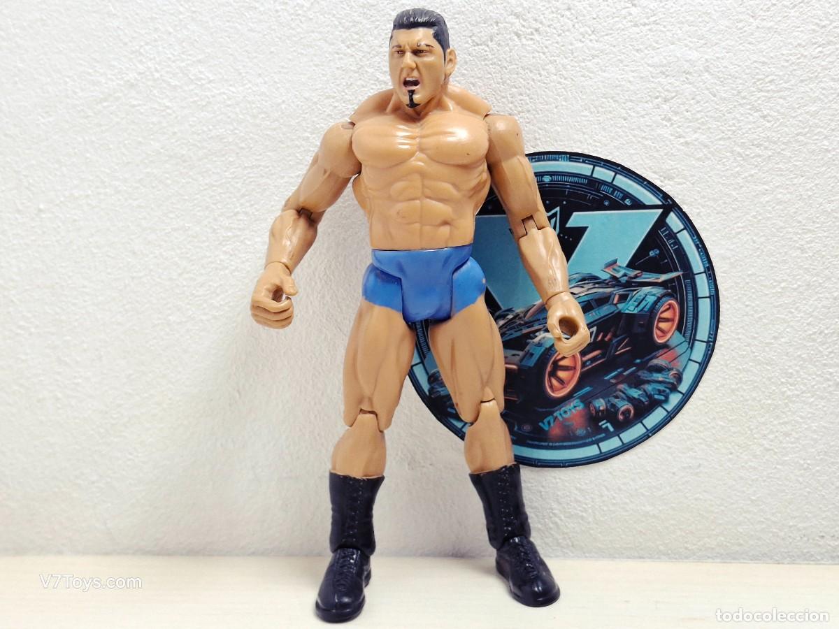 Figuras y Mu&ntilde;ecos Pressing Catch: Figura Dave Batista WWE Jakks Pacific Titan Tron Live 1999