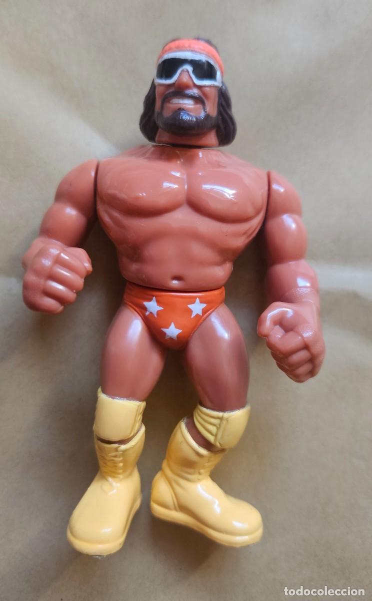 Figuras y Mu&ntilde;ecos Pressing Catch: Macho Man Randy Savage - Pressing Catch WWF Titan Sports 1990 - Muy buen estado