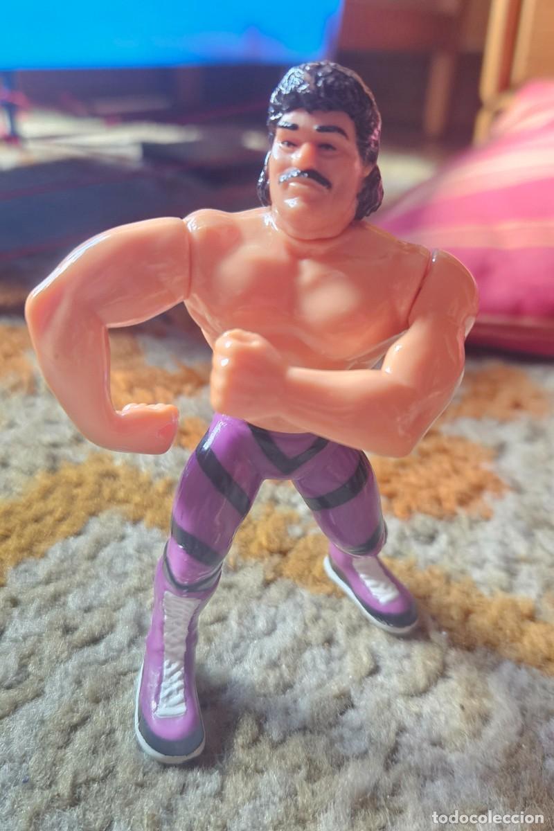 Figuras y Mu&ntilde;ecos Pressing Catch: Rick Ravishing Rude el Cari&ntilde;oso - Pressing Catch WWF Titan Sports 1990 - Buen estado