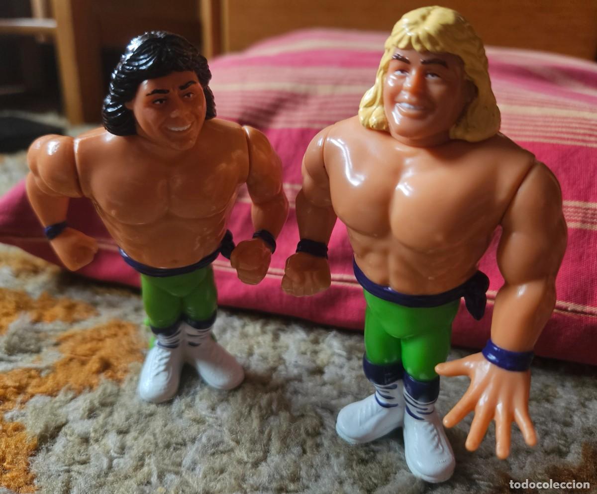 Figurines et Jouets Pressing Catch: Shawn Michaels & Marty Jannety Rockers rockeros - Pressing Catch WWF Titan Sports 1991 - Buen estado