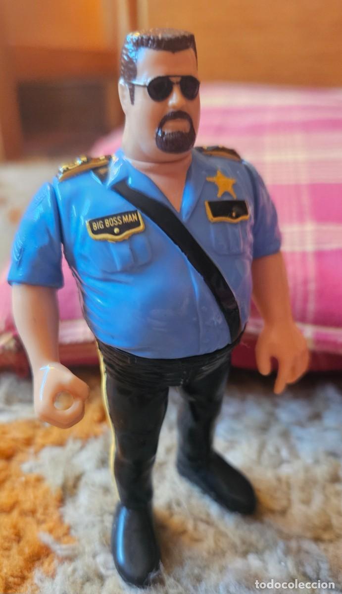 Figuras y Mu&ntilde;ecos Pressing Catch: Big Boss Man - Poli loco - Ray Traylor - Pressing Catch WWF Titan Sports 1991 - buen estado