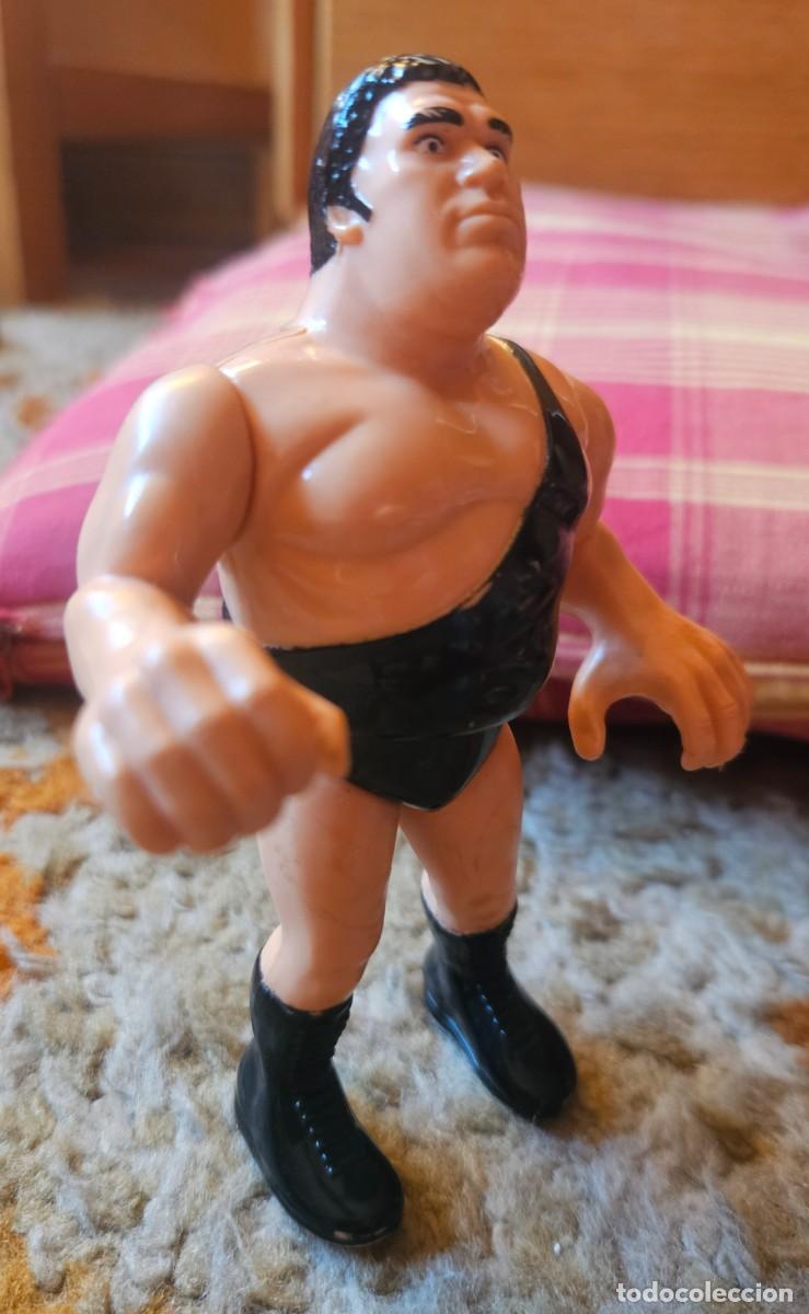 Figuras y Mu&ntilde;ecos Pressing Catch: Andr&eacute; el gigante the Giant - Pressing Catch WWF Titan Sports 1990 - buen estado