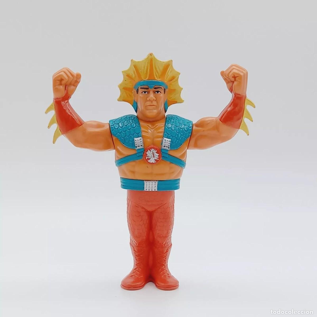 Figuras y Mu&ntilde;ecos Pressing Catch: WWF mu&ntilde;eco THE DRAGON STEAMBOAT HASBRO 1991 WRESTLING WWE original vintage