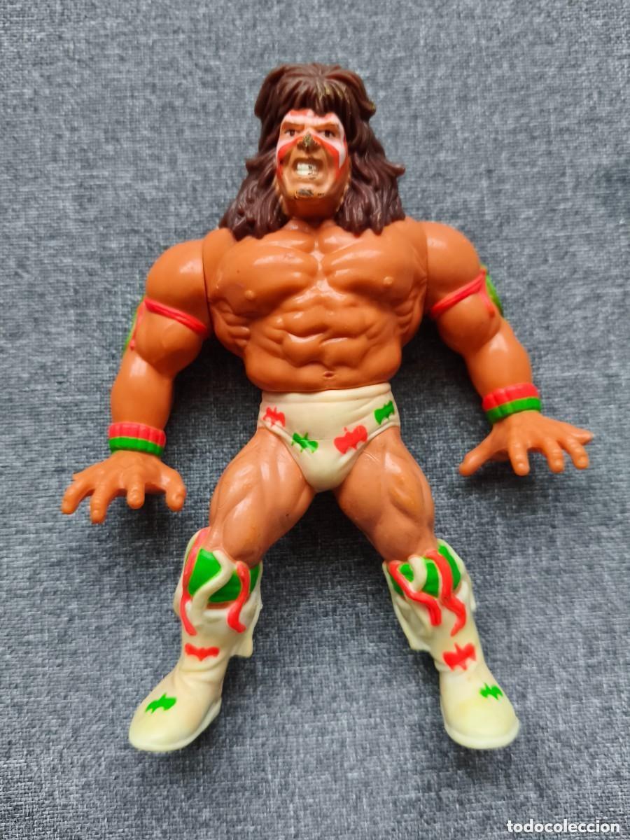 Figuren von Pressing Catch: Figura Pressing Catch : El Ultimo Guerrero , Serie 2 (Hasbro, 1990)(B