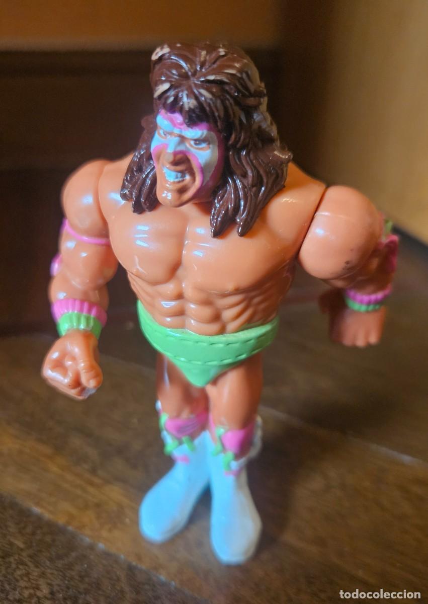 Figuras y Mu&ntilde;ecos Pressing Catch: &Uacute;ltimo guerrero Last Warrior - Pressing Catch WWF Titan Sports 1990 - buen estado