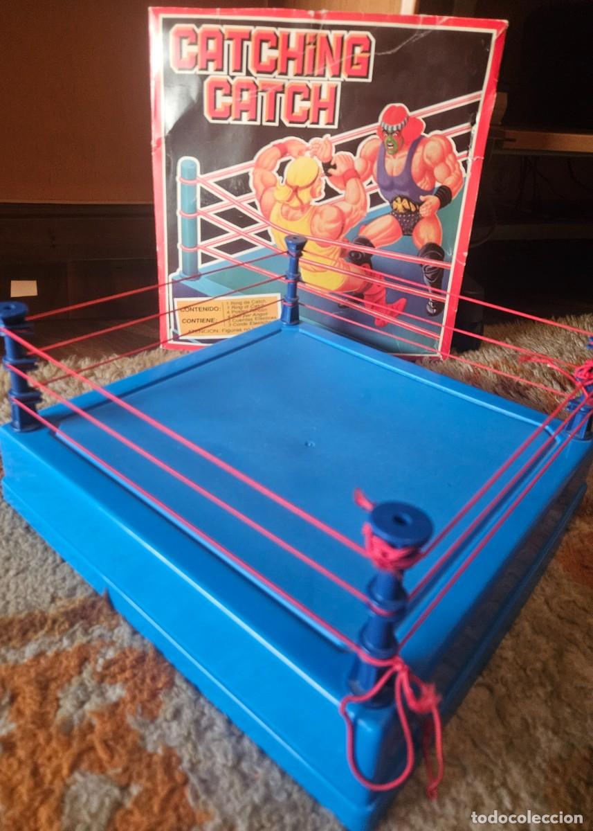 Figuras y Mu&ntilde;ecos Pressing Catch: Ring Catching Catch - Falomir ref. 5500 Wheeled Warriors - Pressing Catch WWF 1990 o 1991