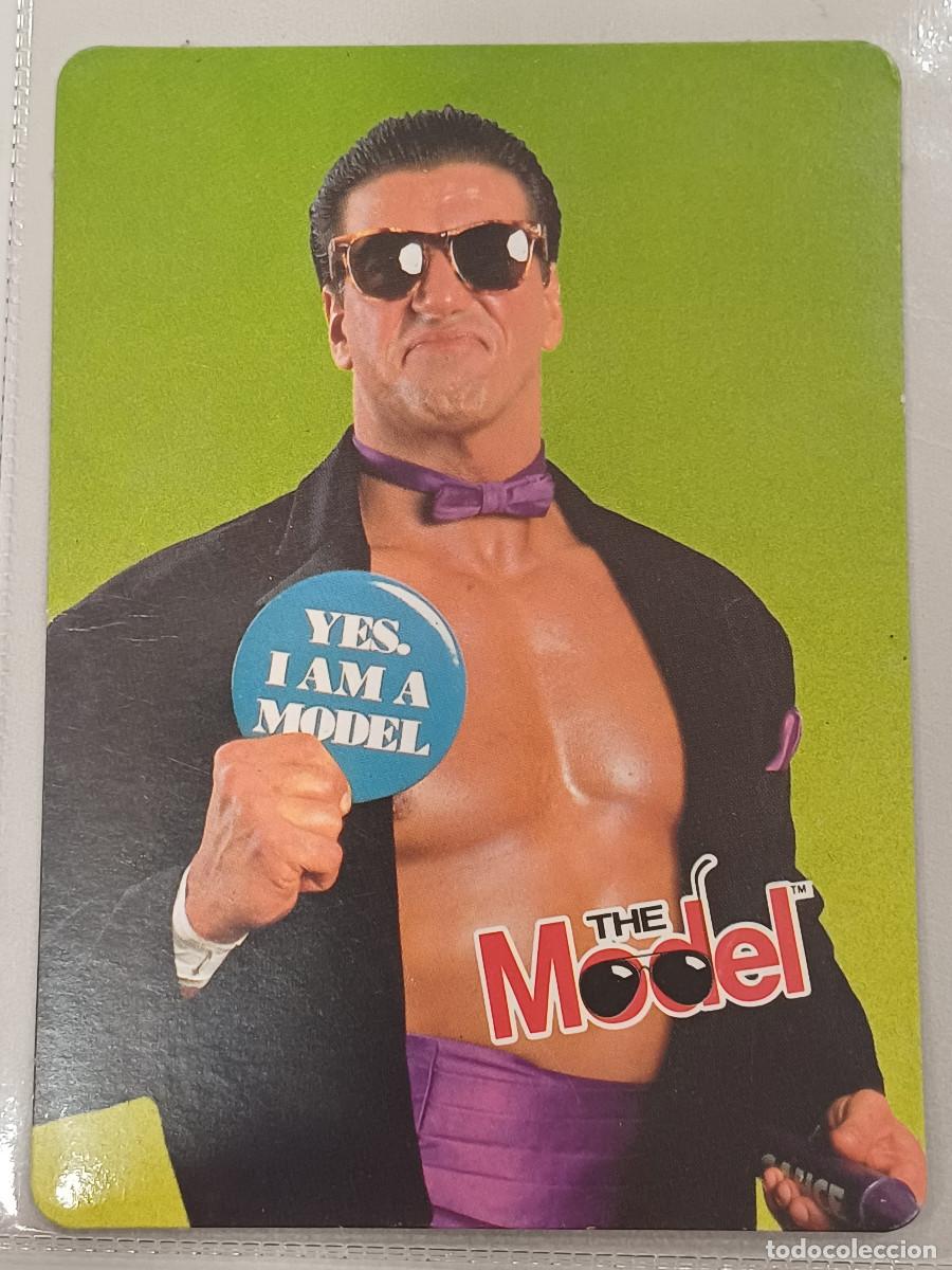 Figuras y Mu&ntilde;ecos Pressing Catch: THE MODEL/WWF/TARJETA-CARTA.