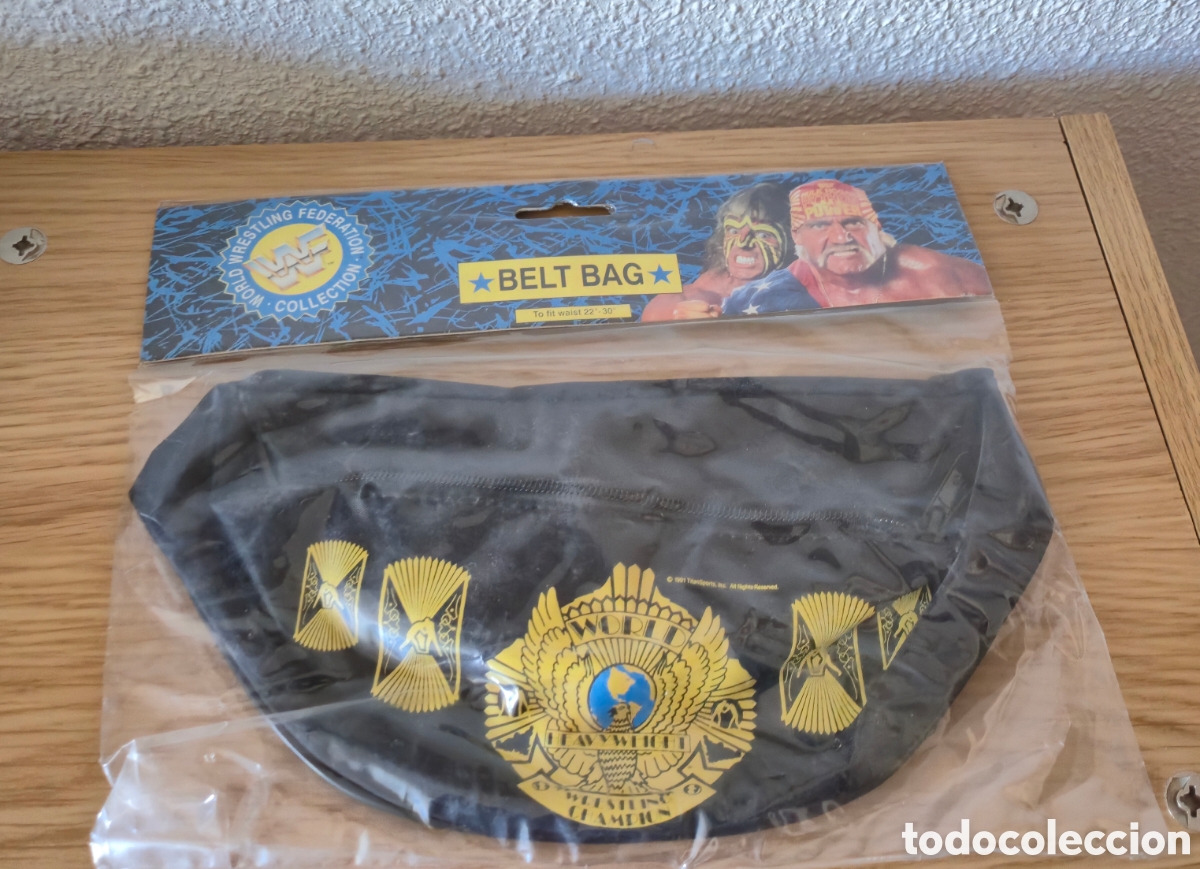 Figuras y Mu&ntilde;ecos Pressing Catch: Ri&ntilde;onera de Hulk Hogan luchador de pressing catch A&ntilde;os 90 wwe wwf