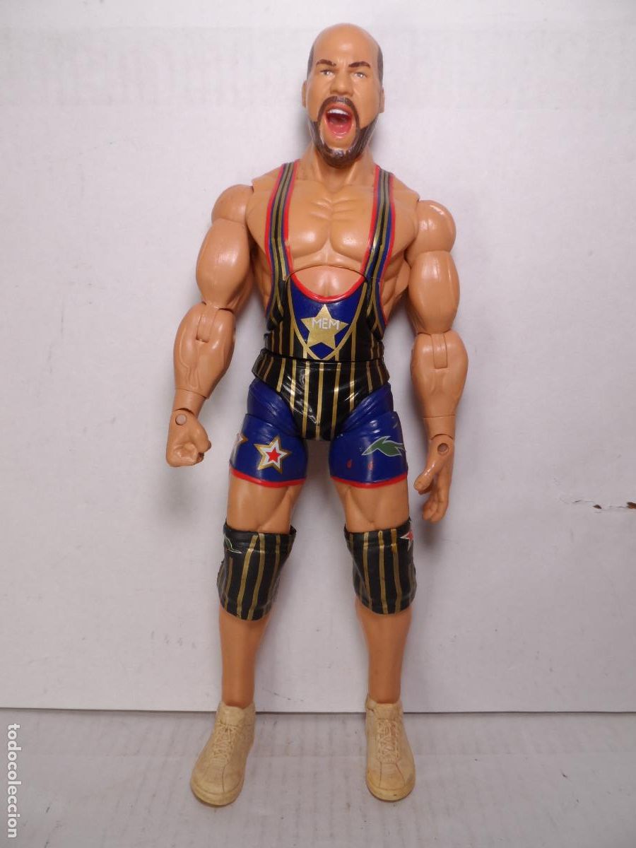 Figuras y Mu&ntilde;ecos Pressing Catch: FIGURA WWE PRESSING CATCH - TNA DELUXE KURT ANGLE (IMPACT SERIE 1) 2010 JAKKS PACIFIC