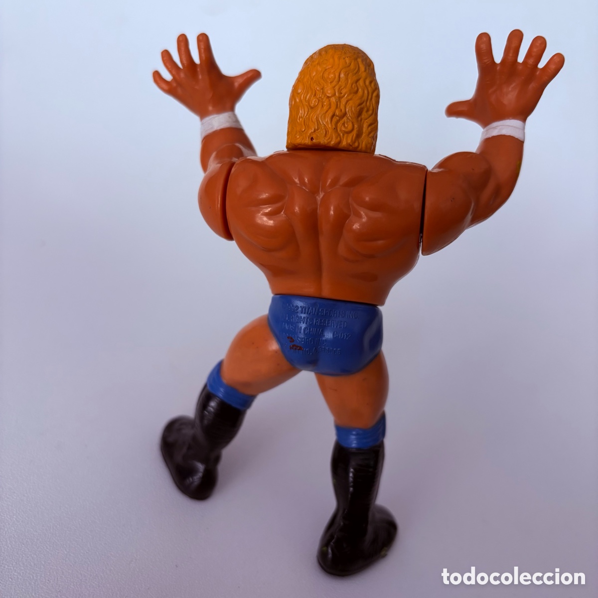Figuras y mu&ntilde;ecos Pressing Catch: Figura mu&ntilde;eco Sid Justice hasbro 1992 wwf pressing catch - Foto 2