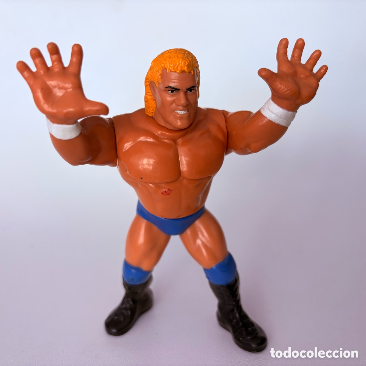 Figuras y mu&ntilde;ecos Pressing Catch: Figura mu&ntilde;eco Sid Justice hasbro 1992 wwf pressing catch - Foto 1
