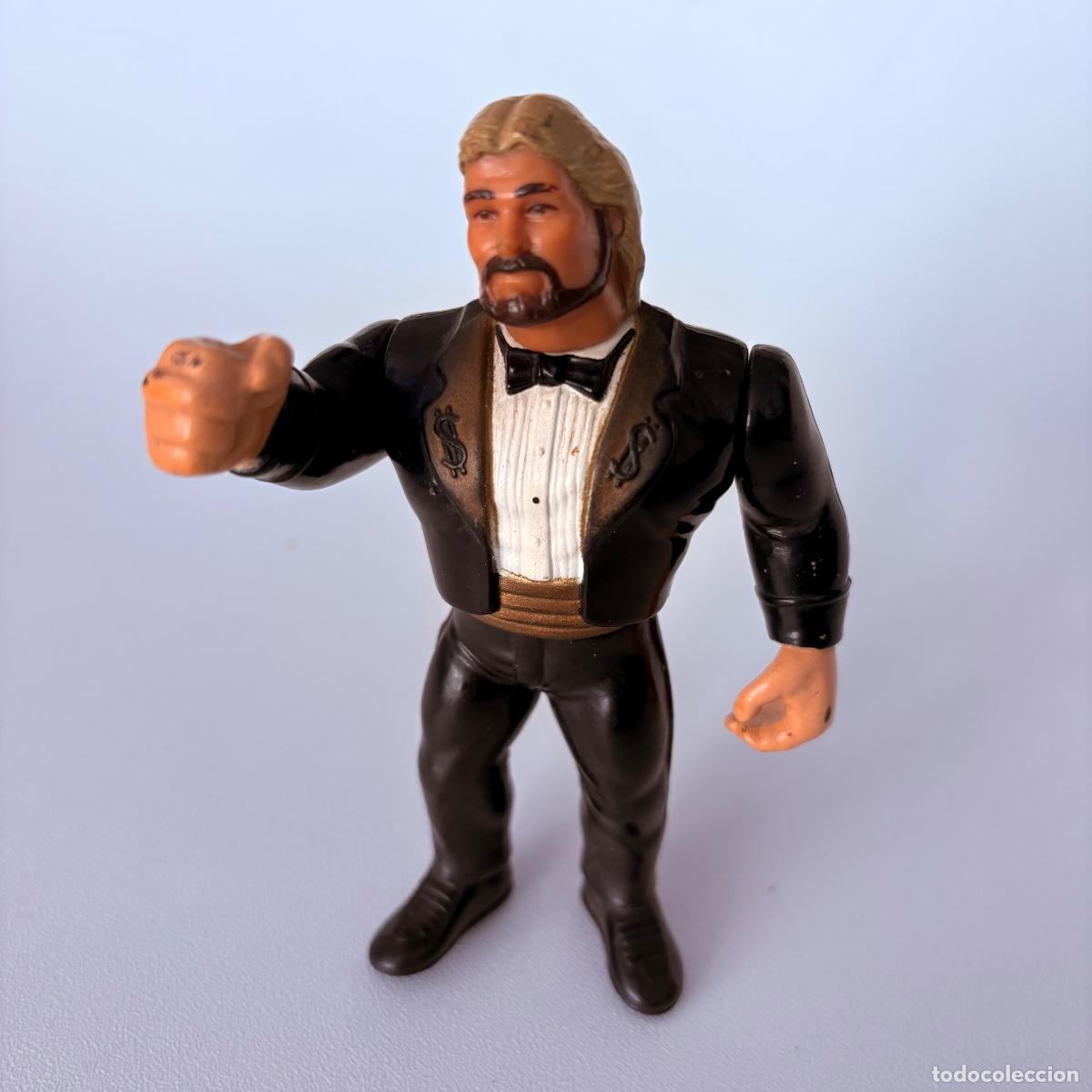 Figuras y Mu&ntilde;ecos Pressing Catch: Figura mu&ntilde;eco ted dibiase hombre millon de dolares hasbro 1990 wwf pressing catch
