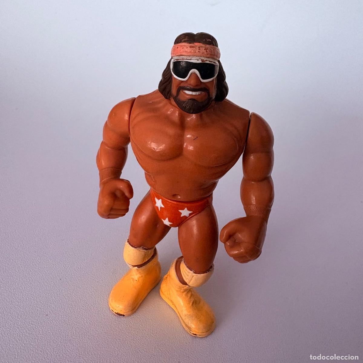 Figuras y Mu&ntilde;ecos Pressing Catch: Figura mu&ntilde;eco Macho Man Randy Savage hasbro 1990 wwf pressing catch