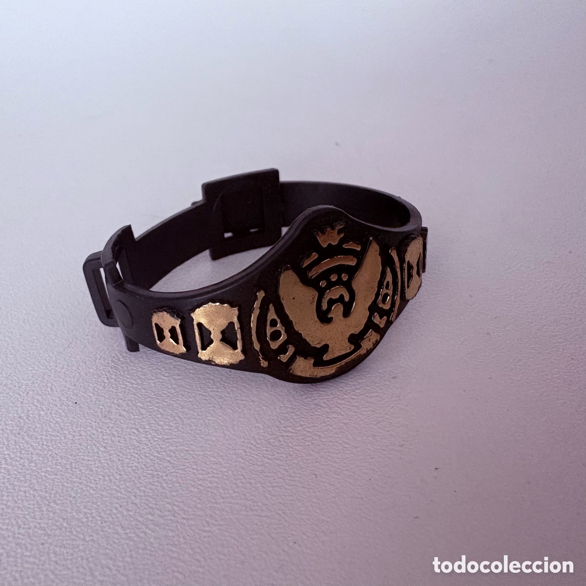 Figuras y Mu&ntilde;ecos Pressing Catch: Cintur&oacute;n oficial del Ring wwf pressing catch 1990 hasbro