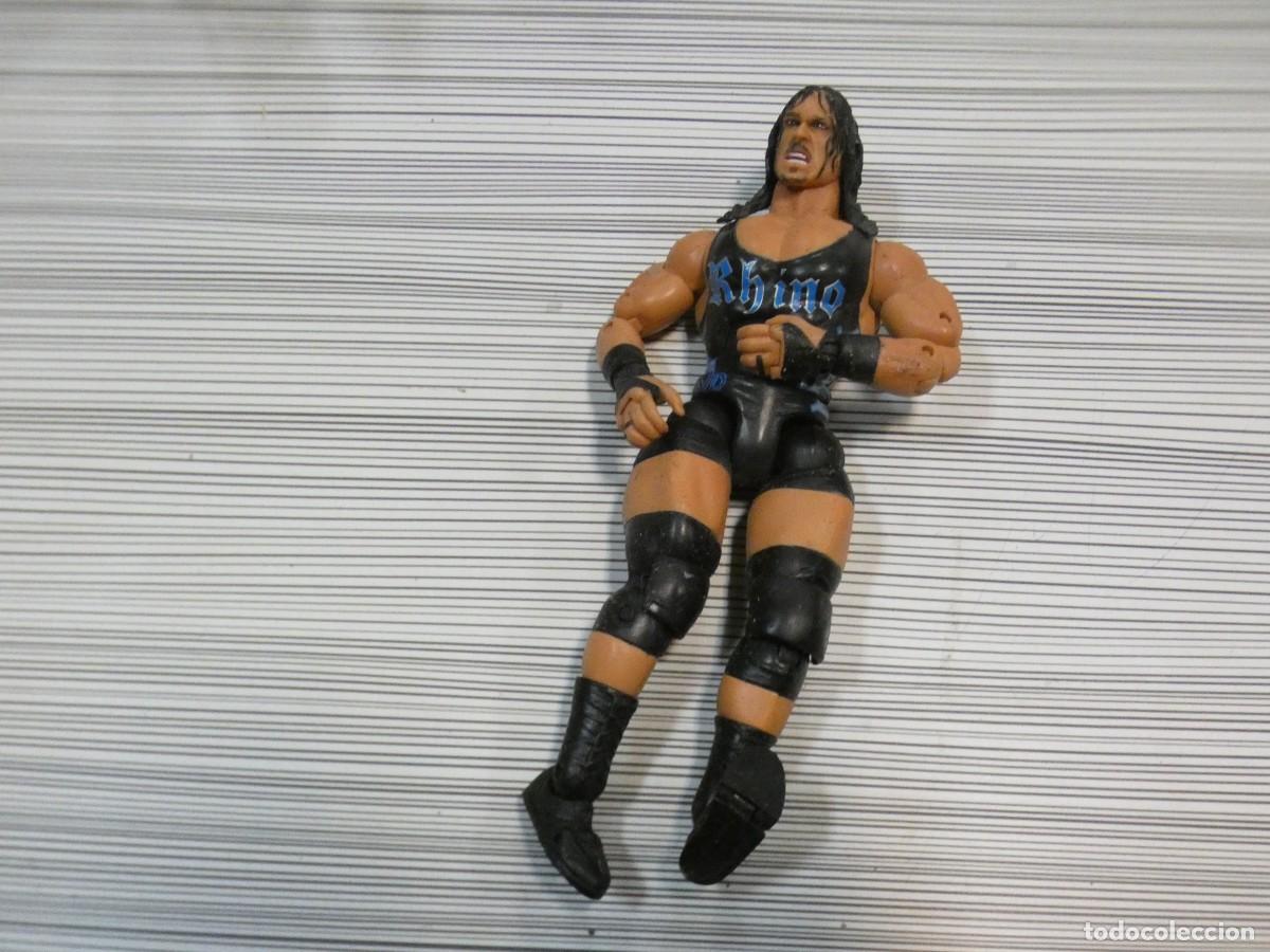Figurines et Jouets Pressing Catch: ARKANSAS1980 MU&Ntilde;ECO ARTICULADO UNOS 20 CM ALTO LUCHA LIBRE ,WWE EN SUELA ZAPATO