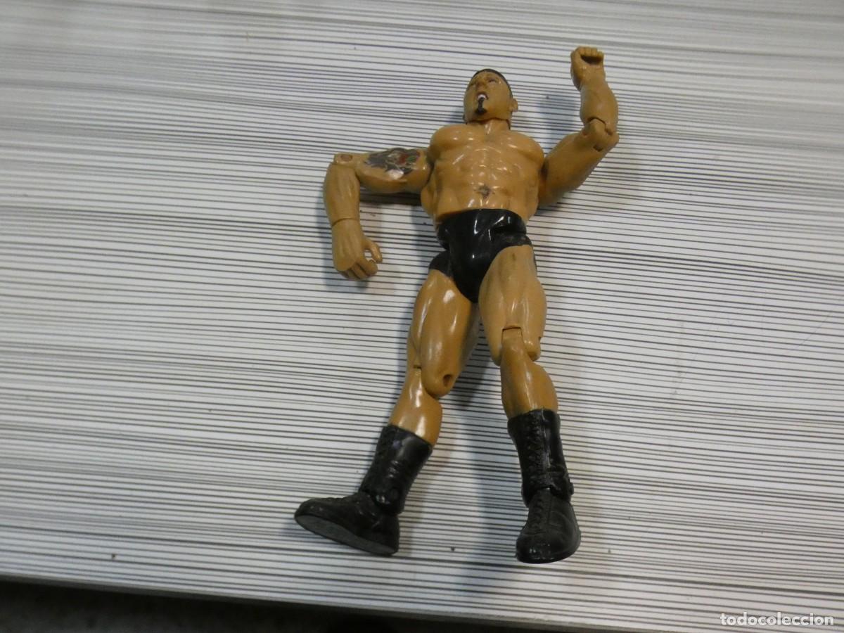 Figurines et Jouets Pressing Catch: ARKANSAS1980 MU&Ntilde;ECO ARTICULADO UNOS 20 CM ALTO LUCHA LIBRE ,WWE EN SUELA ZAPATO