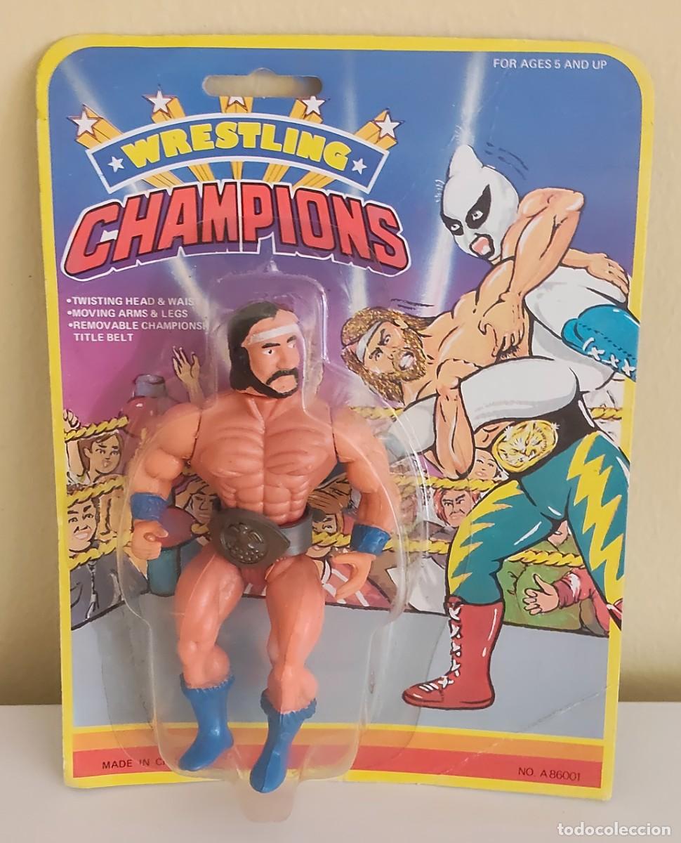 Figuren von Pressing Catch: WRESTLING CHAMPIONS MOTU BOOTLEG VINTAGE