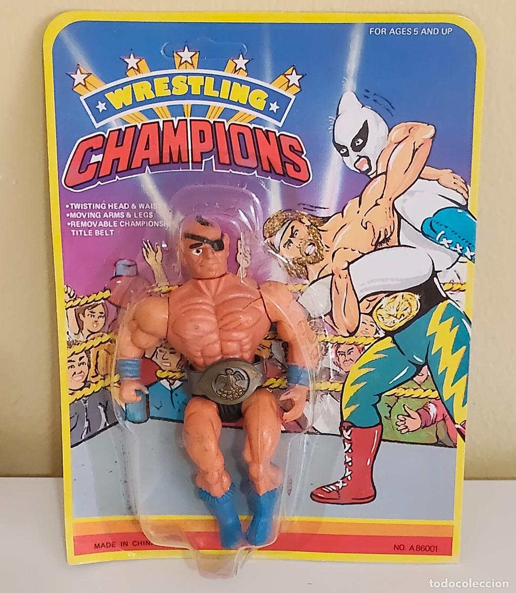 Figuren von Pressing Catch: WRESTLING CHAMPIONS MOTU BOOTLEG VINTAGE UNPUNCHED