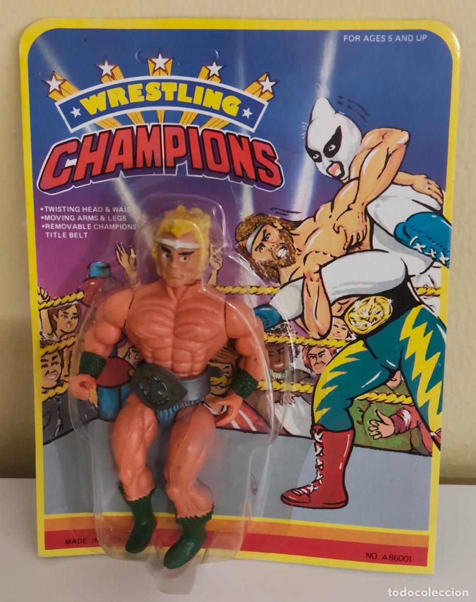 Figuren von Pressing Catch: WRESTLING CHAMPIONS MOTU BOOTLEG VINTAGE
